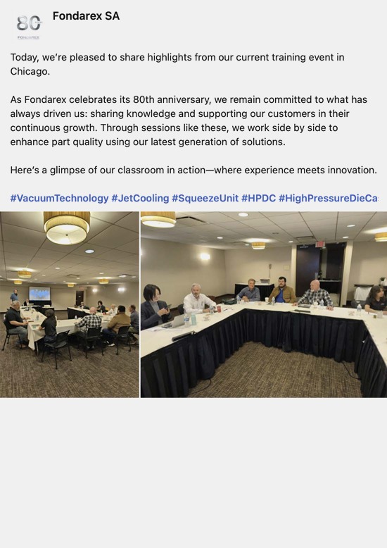 3/19/2026 Training event in Chicago